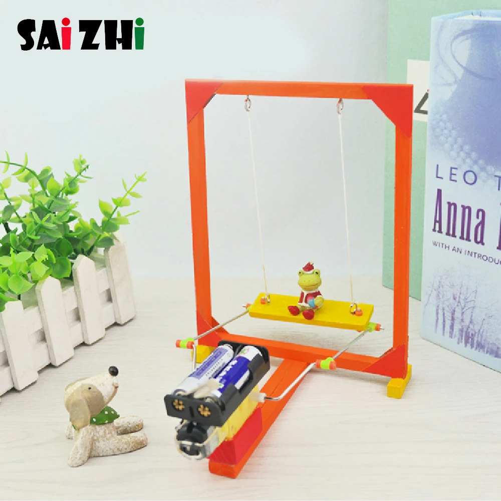 Деревянные детские эксперименты по физическим наукам Saizhi DIY набор игрушек
