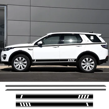 

Car Side Door Stickers Auto Vinyl Film Stripes Decals For Land Rover discovery 4 3 2 sport freelander 2 Car Tuning Accessories