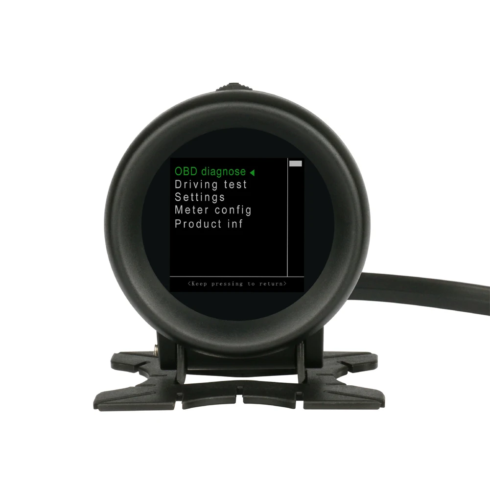 X60 OBD2 многофункциональный универсальный дисплей, автоматическое безопасное вождение, цифровой измеритель напряжения, превышение скорости, сигнализация, Автомобильный датчик, проектор