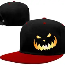 Страшная Тыква шапка Хэллоуин унисекс Мода Регулируемый взрослых Snapback шляпы