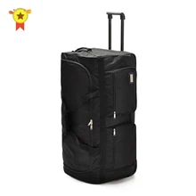 Сумка на колесиках, Оксфорд, Студенческая сумка в клетку, Сверхлегкий багаж на колесиках, 32/40 дюймов, большая Вместительная дорожная сумка, чемодан, модная коробка