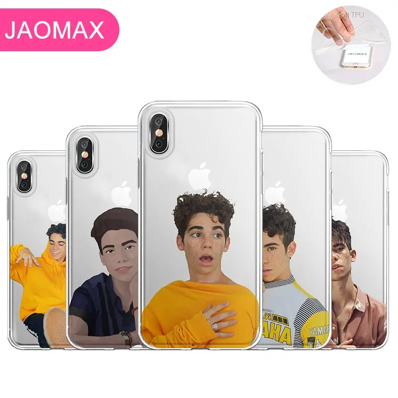 Прозрачный мягкий силиконовый чехол Jaomax Cameron Boyce для iPhone 11 5S SE 6 S 7 8 Plus X Xs Max Xr Чехлы