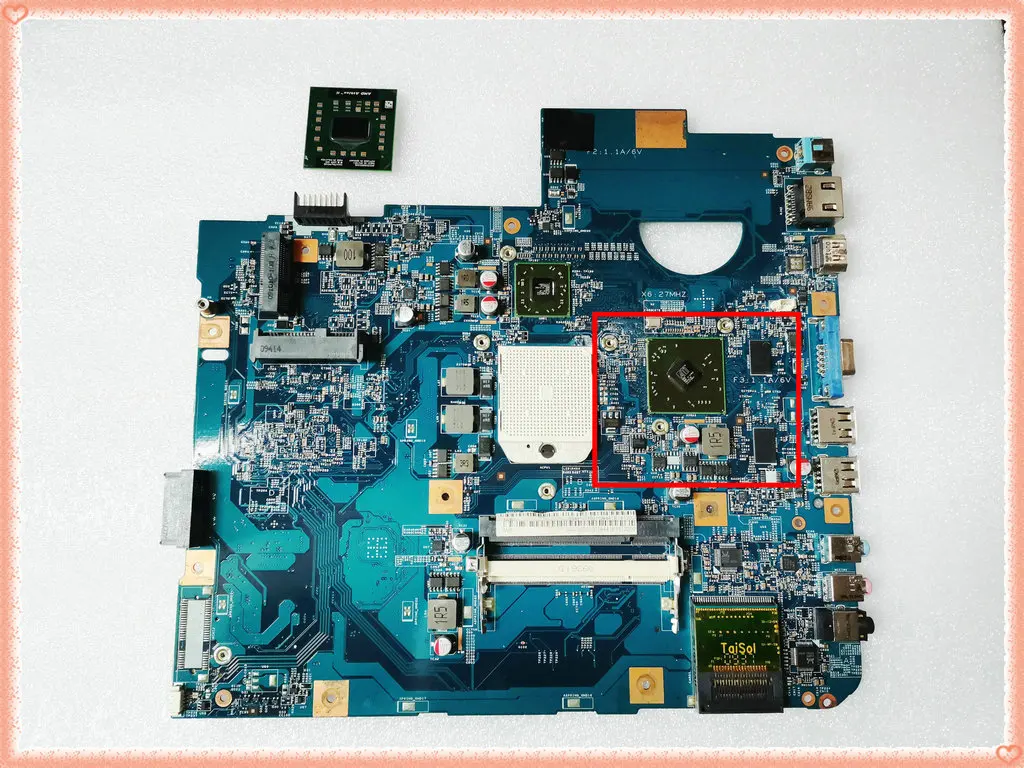 48.4FN01.011 материнская плата для ноутбука acer Asipre 5542 5542G ноутбук 09927-1 09230-1 JV50-TR MB DDR2 с