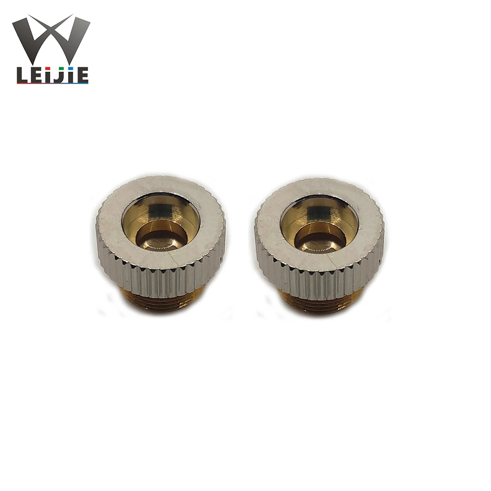 2pcs Metal Dot 200-1100nm P0.5 M9 Conversion Lens Module Caps Laser Focusing Lens for 12mm Laser Module