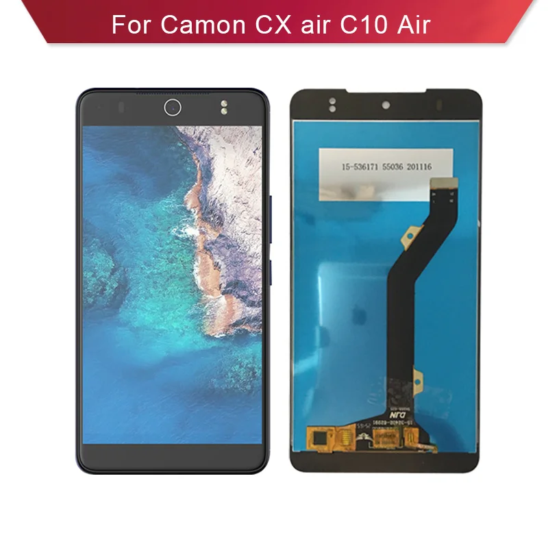 Для Tecno CX Air C10 ЖК дисплей экран в полной комплектации дигитайзер полная сборка