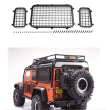 

DJ TRX4 Metal Stereo Window Mesh T4 Rear Window Mesh Tailor Window Mesh Modification Defender RC Car Upgrade Accessories Parts