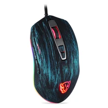 V60 Computer Gaming Mouse Wired 5000 DPI Ergonomic Design RGB Backlit Glowing Optical Game Mouse For PC Laptop