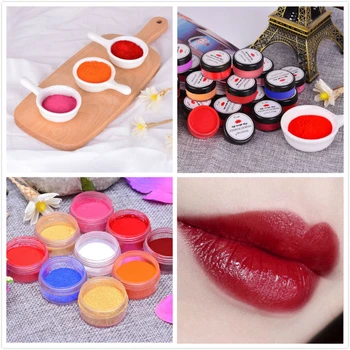 

5/10/20Pcs Random Color Pigment Powder for Lip Gloss DIY Handmade Cosmetic Lipstick Lip Glaze Blush Eyeshadow Long Lasting 1g
