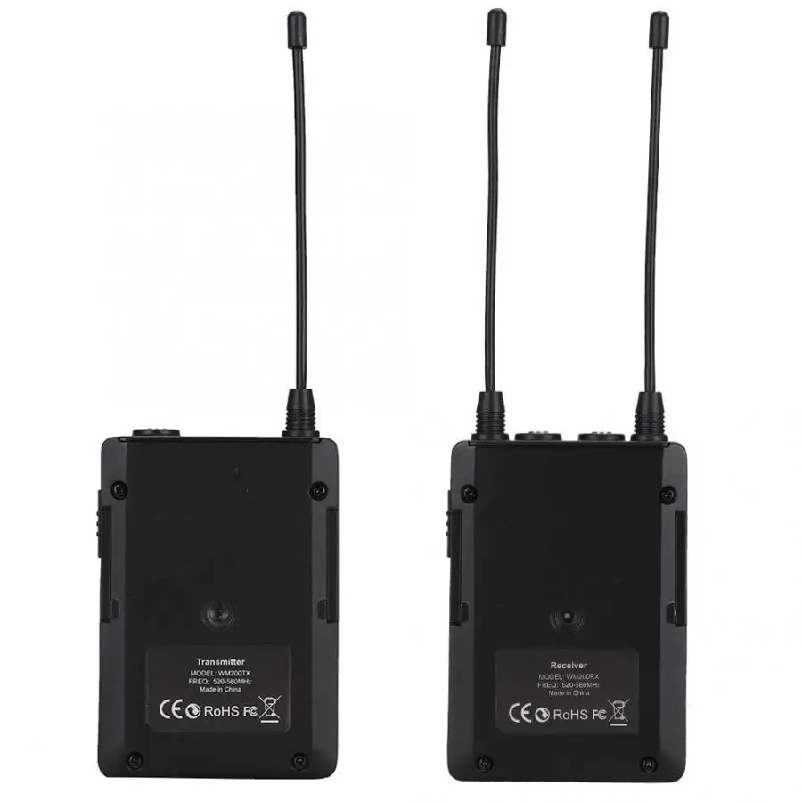 COMICA CVM-WM200C UHF96 1R1T 120m беспроводной микрофон передатчики приемник комплект для DSLR микрофонный приемник