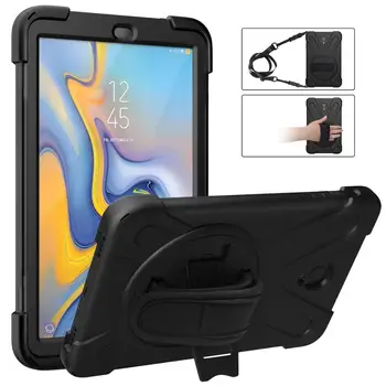 

MoKo Case for Samsung Galaxy Tab A 10.5 2018 SM-T590/T595/T597, [360 Degree Rotating Kickstand] Heavy Duty,Shockproof,Full-Body