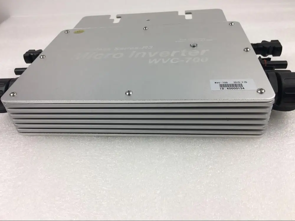 Беспроводной IP65 700W MPPT на сетке Микро солнечный инвертор, 22-50VDC до 80-260VAC, 50hz 60hz авто, работоспособный для 2x350W солнечной панели