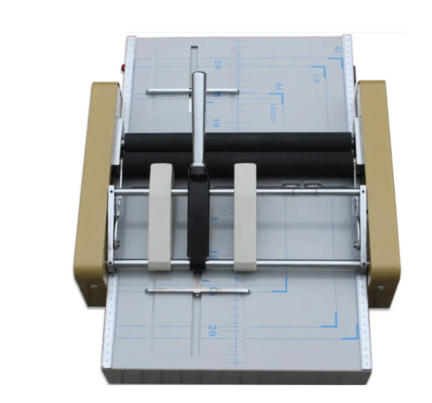 

Stapling And Folding Machine A3 Binding Enhanced Origami Machine Crease Flat Saddle Manual Center Seam Folding Machine