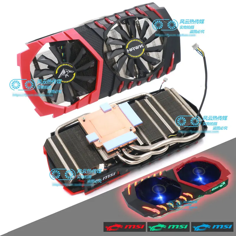 Новый оригинальный для общественных версия MSI RX590 RX580 RX570 RX480 RX470 Графика видео