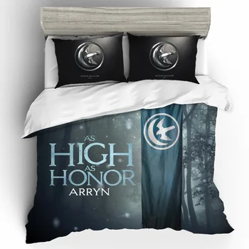 

Dropshipping Queen Size Bedding Set Game Of Thrones Bedding Sets Duvet Cover Pillowcases Bed Linen Home Textile Bedclothes
