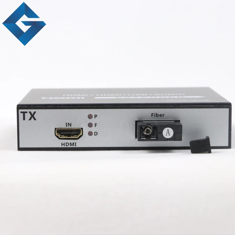Новая пара HDMI Оптический приемопередатчик, 1080P HDMI удлинитель(HDMI+ USB+ аудио) с KVM, оптоволоконный конвертер