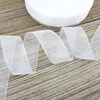 (50 yards/roll) 12/15/20/25/40/50mm Organza ribbons wholesale white gift wrapping decoration Christmas ribbons ► Photo 3/6