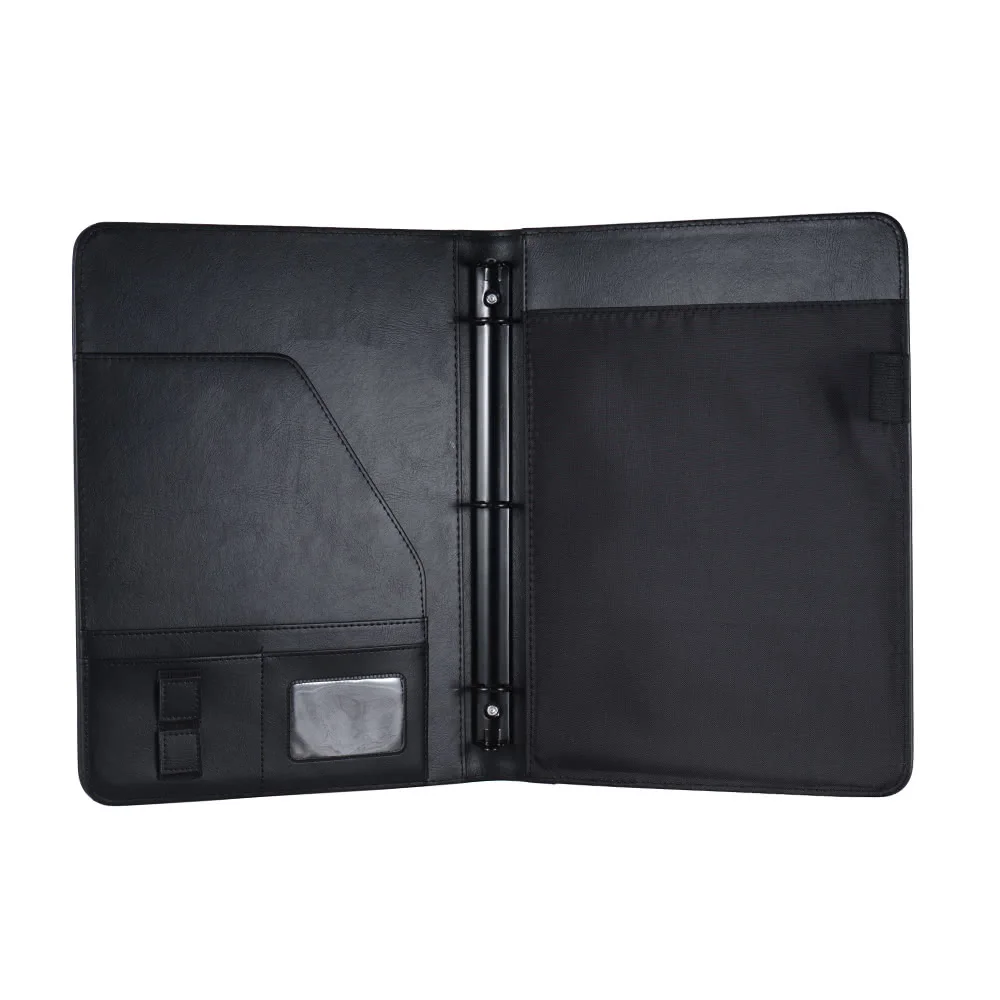 A4 Padfolio Портфолио папка для конференций Folio Органайзер чехол из искусственной кожи A4 портфель файл Органайзер Padfolio портфель