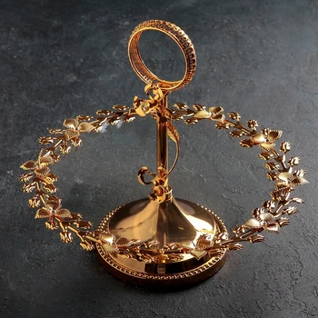 

Platter 1 tier 33 × 20 cm "Wreath"