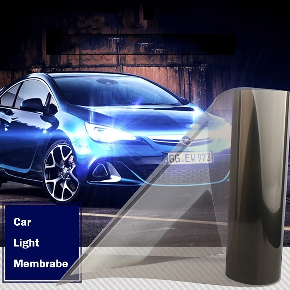 30*200cm 40*200cm Auto Car Smoke Fog Light Headlight Taillight Tint Vinyl Film Sheet Sticker Waterproof Body Cover |