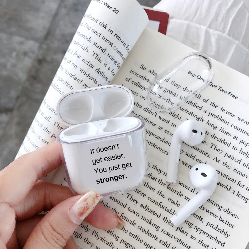 Прозрачный защитный чехол для наушников Apple AirPods|Аксессуары наушников| |