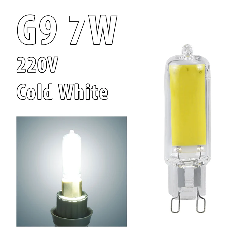 MENGS G9 5W = 40W LED lampadina mais lampada 480LM AC 220-240V bianco