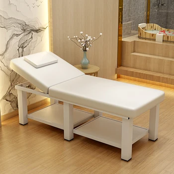 

Folding beauty bed beauty salon special body bed massage bed massage bed embroidery fire therapy bed