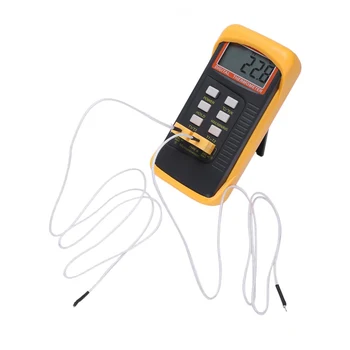 

K-Type Digital Thermometer Two Channels -50 to 1300 ° C 16x7.8x4.2CM