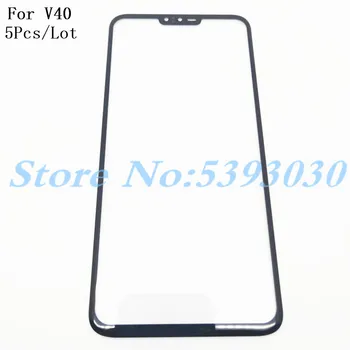 

5Pcs/Lot Black 6.5 inches For LG V40 Front Glass Touch Screen LCD Outer Panel Top Lens Cover Repair Replacement Part