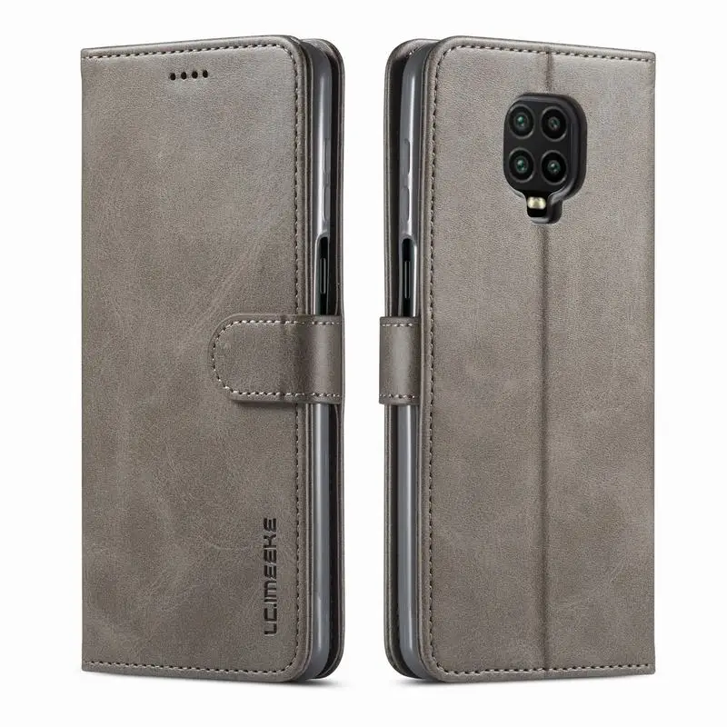 Чехол книжка с бумажником для Xiaomi чехол Redmi Note 9 Pro Max роскошные кожаные чехлы