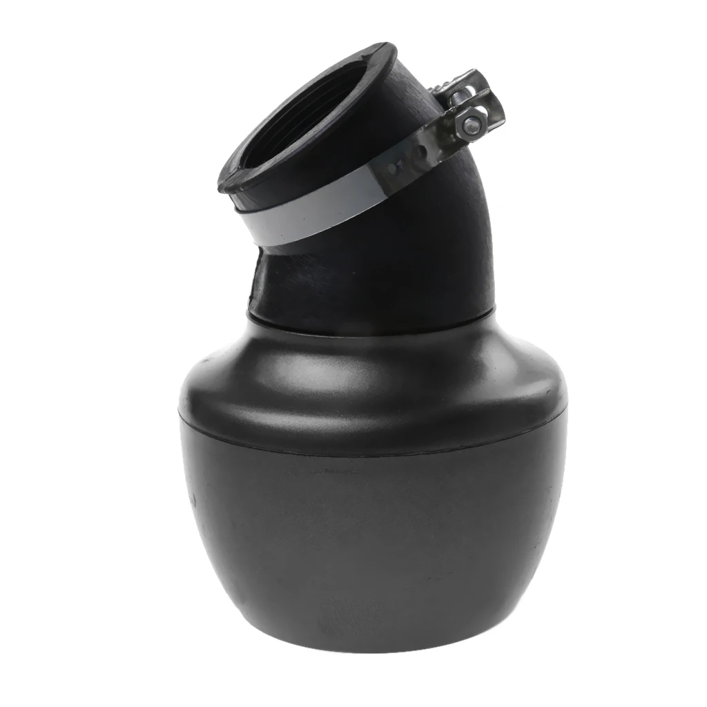 63mm Black Apple Shape Car Inlet Cold Air Intake High Flow Filter Cleaner