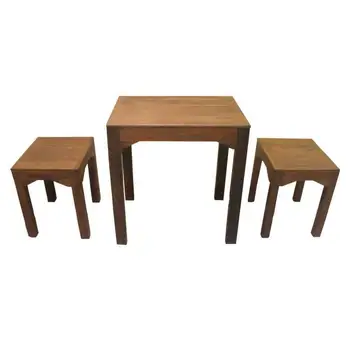 

Set of table and 2 stools
