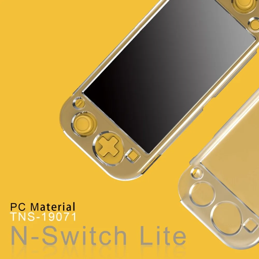 Кристальная оболочка для Switch Lite Host NS Mini Прозрачная защитная оболочка Водонепроницаемая противоскользящая крышка защитный чехол