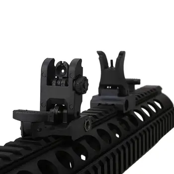 

Tactical Hunting Accessories Flip-Up Front and Rear Sight Set for 20mm Rail Gun accessories