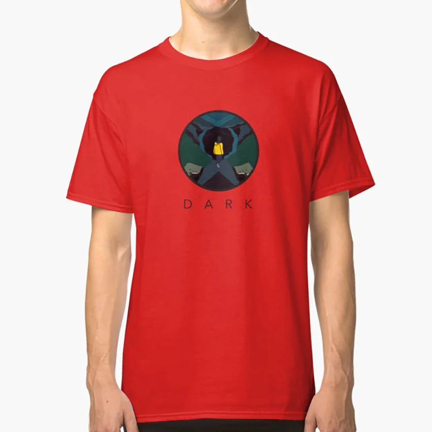 DARK_TEXTO T shirt dark netflix tv show series germany winden jonas ulrich doppler nielsen