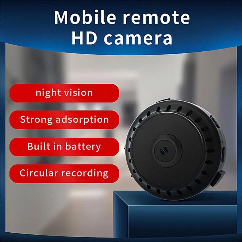Мини Wi-Fi камера ночного видения инфракрасная маленькая веб-камера 1080P с воздушным