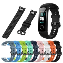 Умный Браслет для huawei Honor Band 4 ремешка силиконовый цветной экран фитнес-трекер часы умный Браслет ремешок для huawei