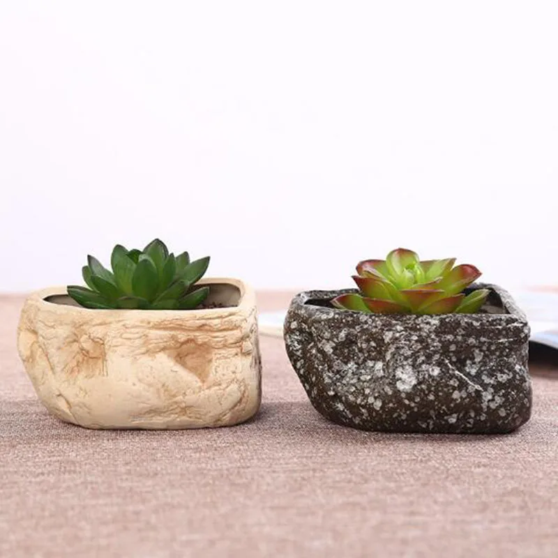 VanEnjoy Vaso da parete in ceramica bianca da 17,8 cm e