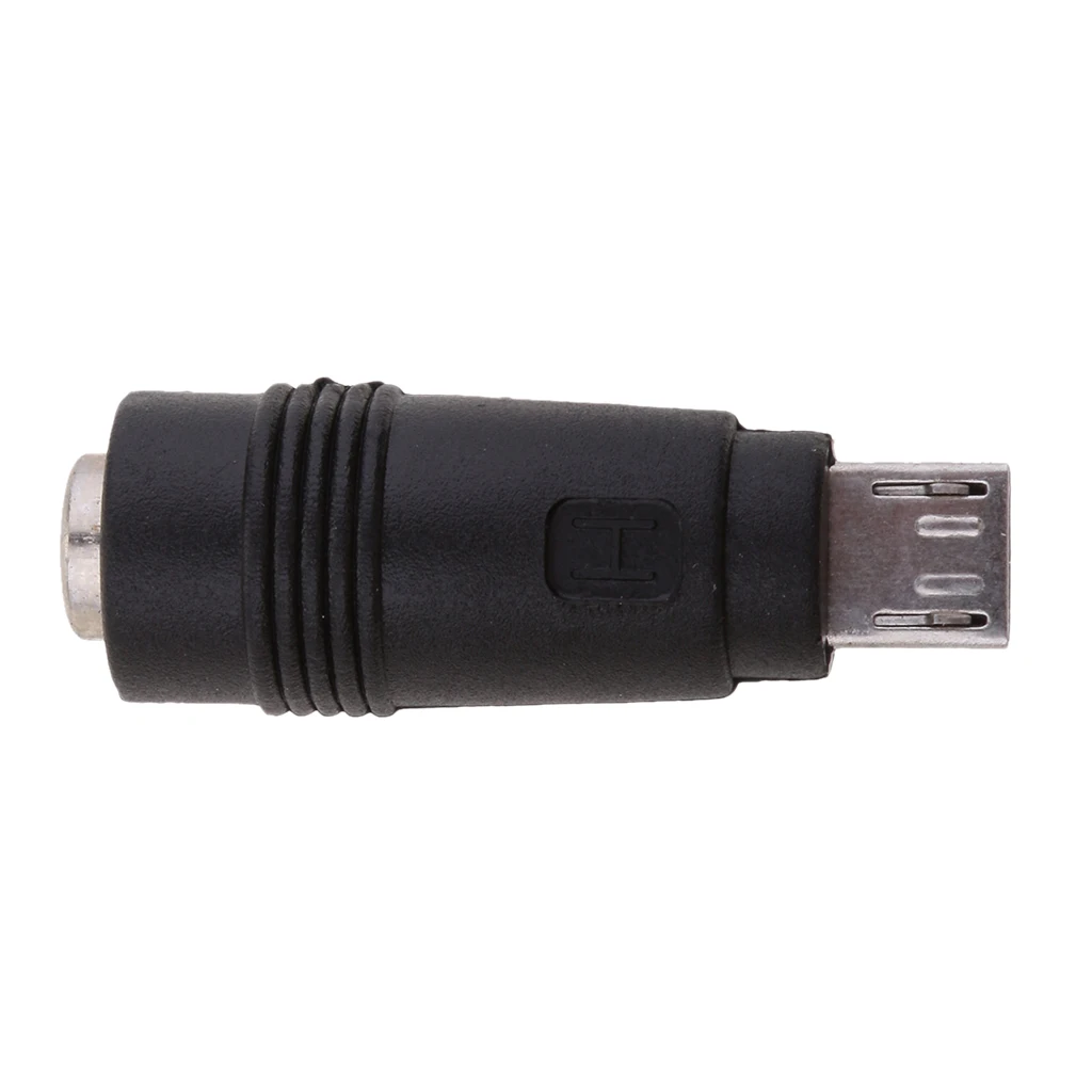 5 шт. DC питания Micro USB 5-контактный штекер для 5,5x2,1 мм Женский зарядный адаптер