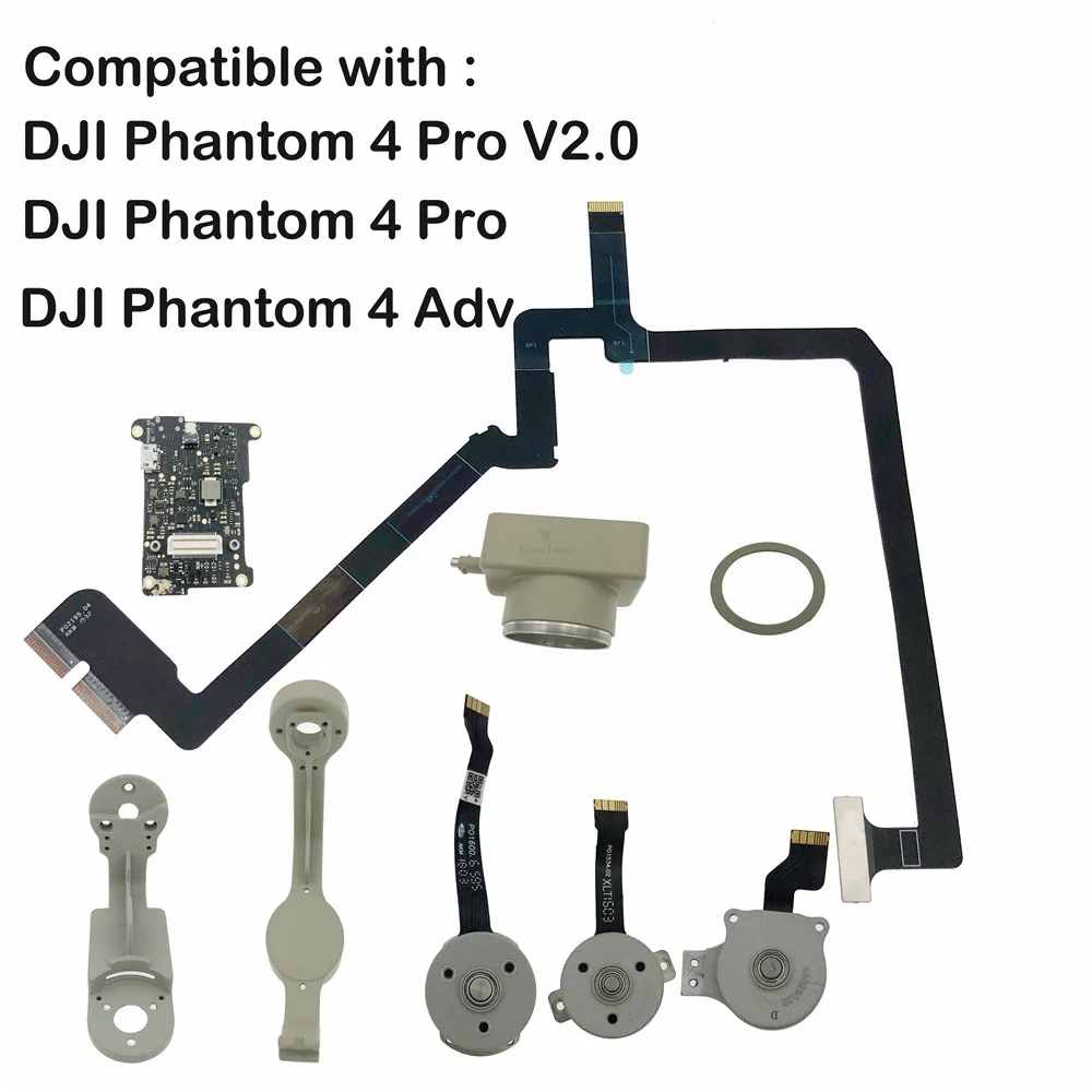 V2.0 Pro Yaw/Roll Arm Bracket Gimbal Camera Replacement For DJI Phantom 4 Pro