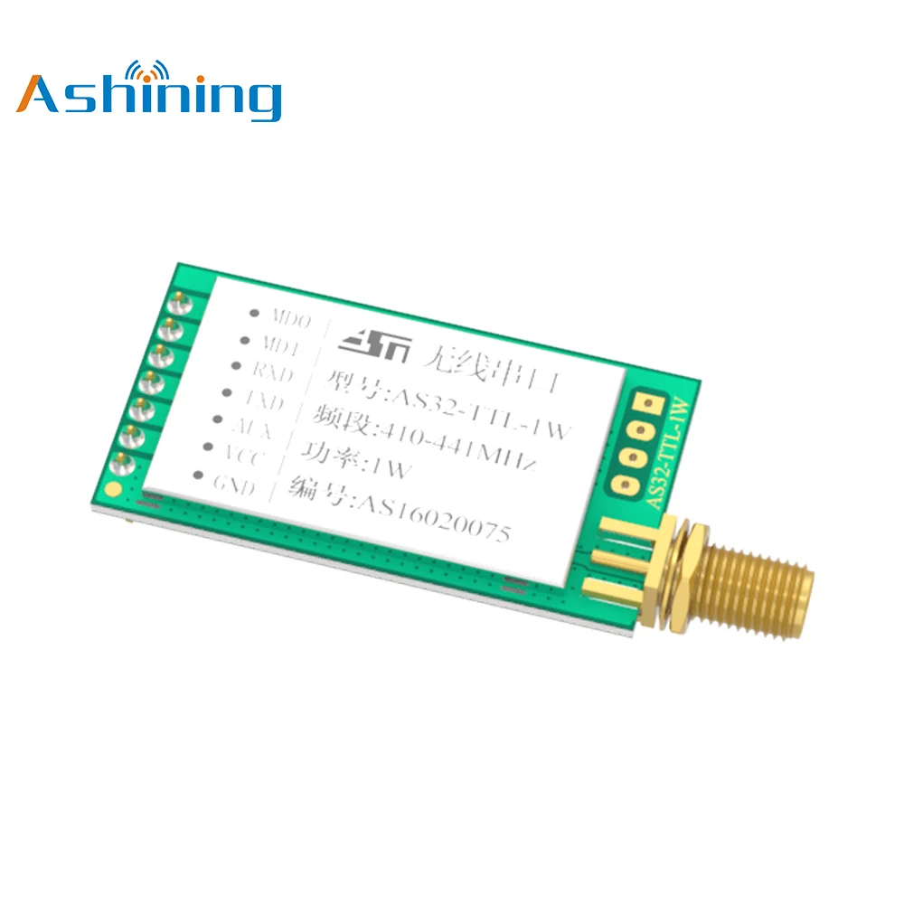 AS32 TTL 1W 433mhz 1W LoRa Sx1278 Wireless Transmitter Receiver Module 2