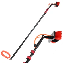 water fed pole carbon fiber extension telescopic brush for window cleaning washing tools