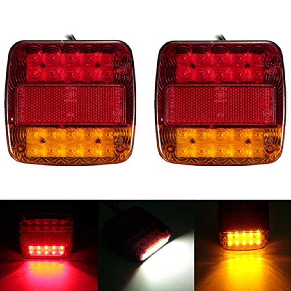 2 шт. 12V грузовик с прицепом караван 26LED хвост светильник указатель поворота Стоп