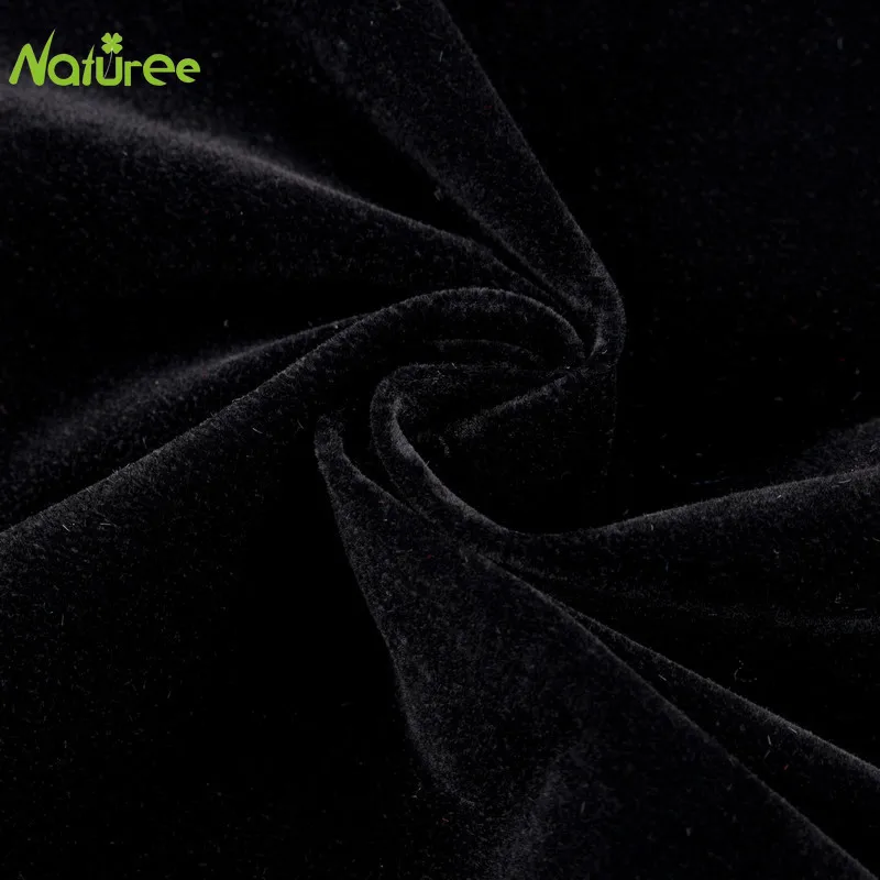 1,4 м* 0,5 м черный цвет высокое качество бархатная Флокированная Ткань для шитья одежды сумки обувь мебельная поверхность