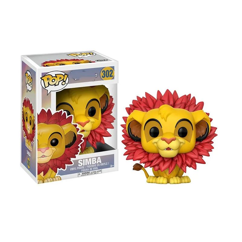 FUNKO POP Король Лев Simba Luau Nala Pumbaa MUFASA Luau Timon Мультфильм Аниме Фигурки игрушки коллекция кукол