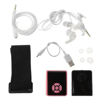 

4GB 8GB MP3 Player IPX7 Waterproof Sport MP3 Music with FM Radio Pedometer Stereo Earphone Arm Band