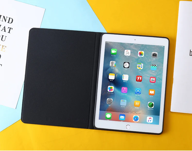Автоматический будильник смарт-чехол с подставкой для Планшеты ipad Mini1 на возраст 2, 3, 4, 5, ipad air 2 3 pro 10,5 Мультфильм защитный чехол для ipad 2, 3, 4 18 9,7