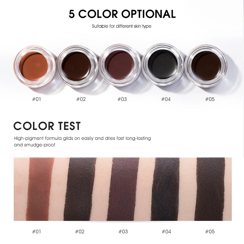 1 шт. гель для окрашивания бровей водостойкий стойкий Быстросохнущий натуральный