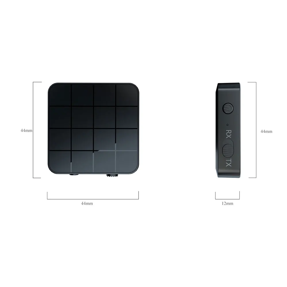Bluetooth 5.0 2-in-1 Audio Transmitter Receiver TV Computer Speaker Car Adapter Stereo Wireless Audio 3.5mm AUX Jack RCA Adapter
