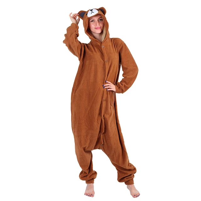 Pijama de con capucha para hombre y mujer, ropa de dormir dibujos de animales, para fiesta de Halloween, para el hogar, Invierno _ - AliExpress