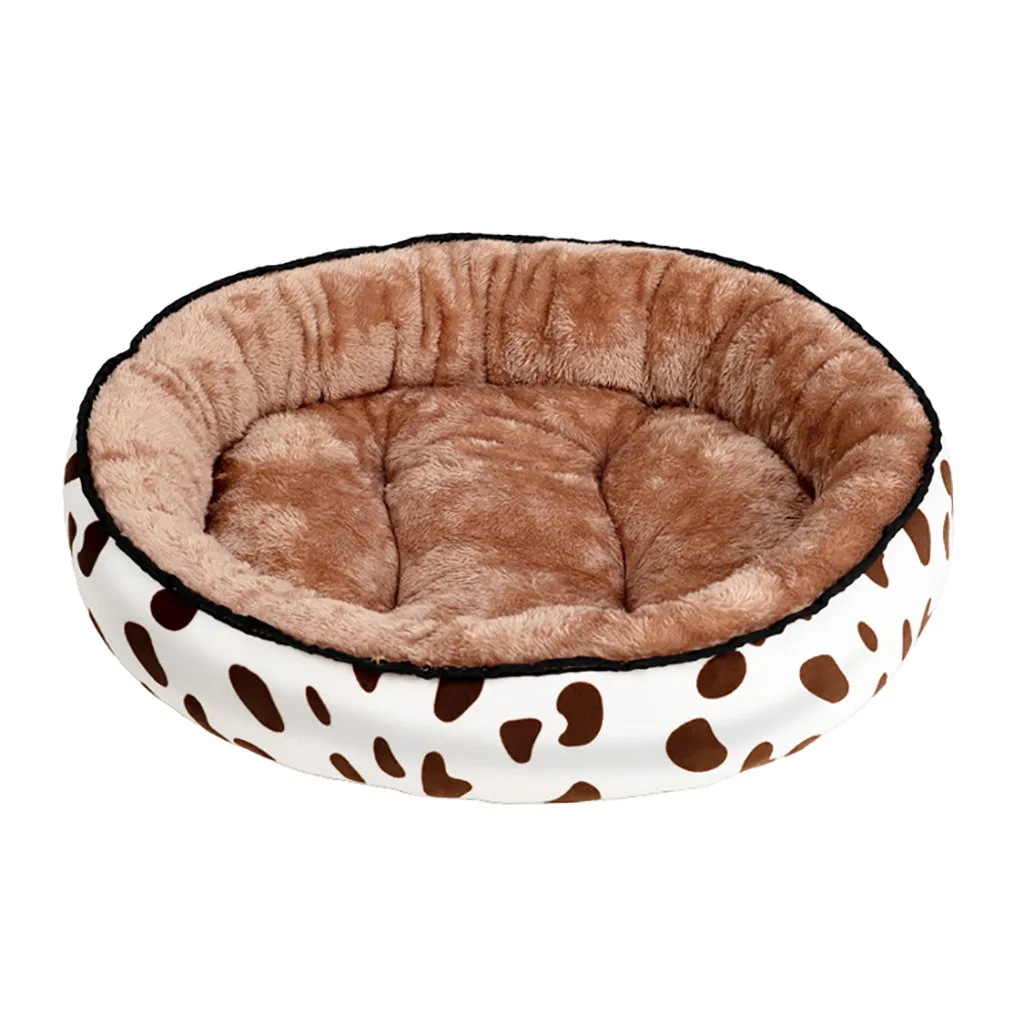 Модная моющаяся мягкая кровать для домашних питомцев удобная глубокого сна